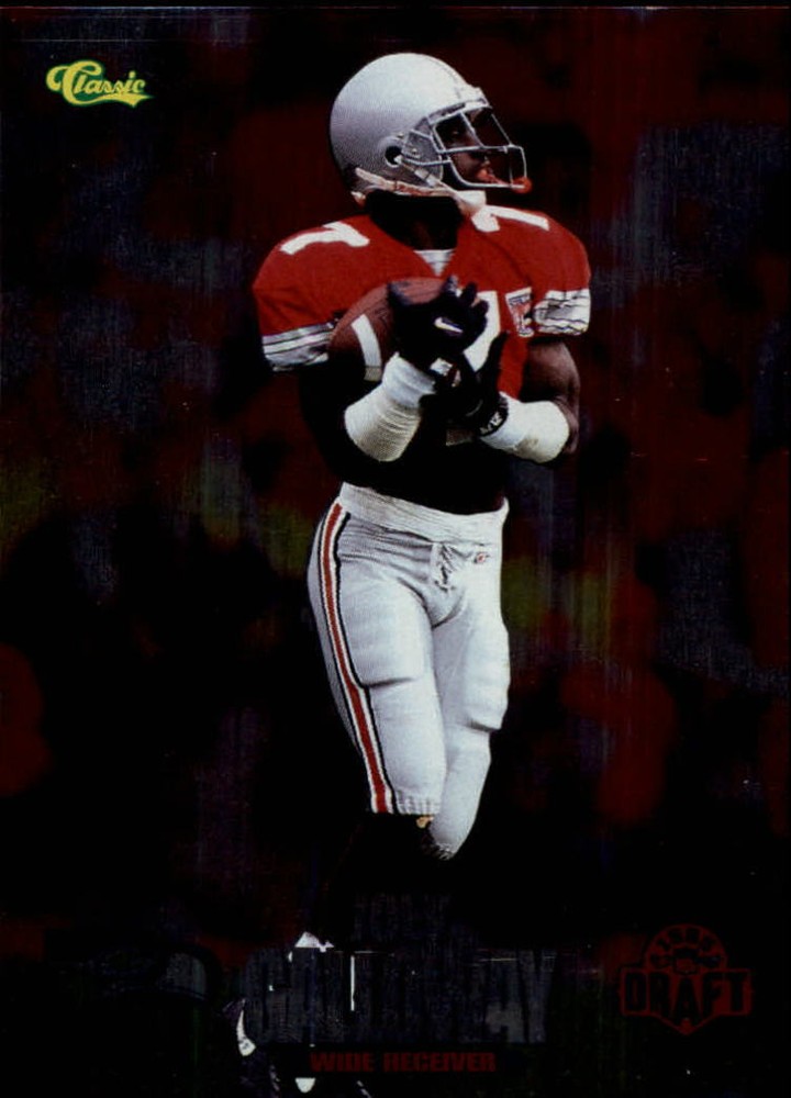 1995 Classic NFL Rookies Silver Seattle Seahawks Football Card #8 Joey Galloway