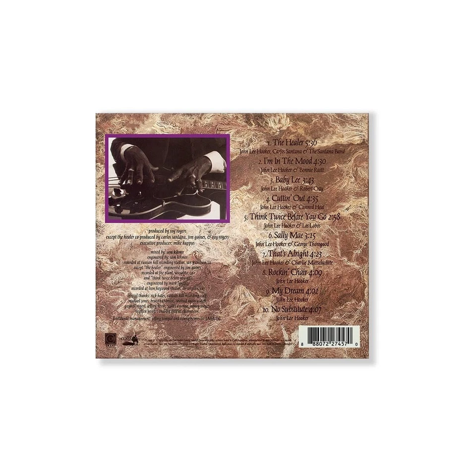 John Lee Hooker - The Healer (2022) CD Neuware ohne Folie - Bild 2 von 2
