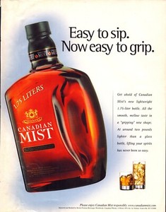 Vintage Print Ad 2000 for Canadian Mist Whisky
