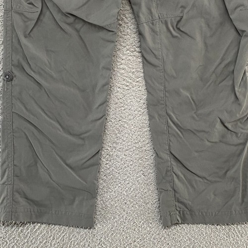REI Hiking Pants Girls Small 8 Outdoor Convertible Zip Off Shorts Gray Outdoors - Picture 3 of 15