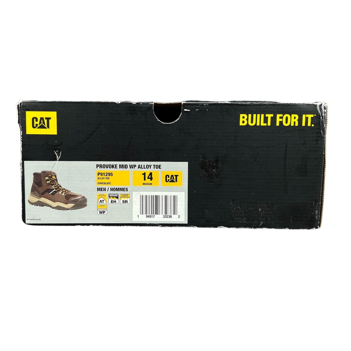 Caterpillar Men Provoke Mid WP Alloy Toe Work Boots Size 14 Brown NEW! Caterpillar Men main image 3