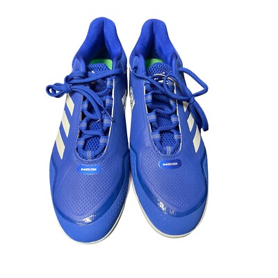 NEW! Adidas Ion 7 Baseball Cleats Royal Blue White  display picture 3