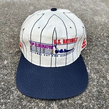 Vintage 1980  s Trucker Hat Snapback Cap NHRA TOP ELIMINATOR 1995 Racing