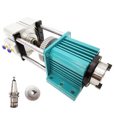 BT30 Non-powered Spindle Cylinder Pneumatic Tool Change Spindle Assembly 5000rpm