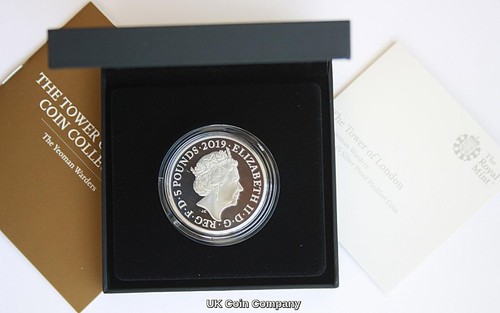 2019 Tower Of London Yeoman Warders Silver Proof Piedfort £5 Coin - Picture 3 of 5