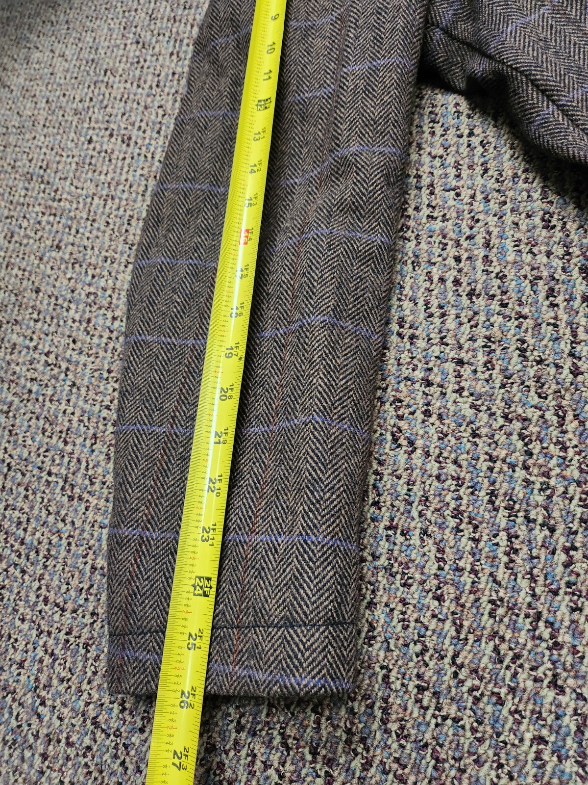 Men's Pendleton Wool Coat Jacket with removeable … - image 21