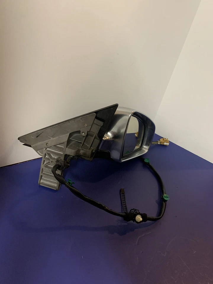 04 05 AUDI S4 B6 Convertible Pasajero Derecho ALUMINIO PLATA ESPEJO RETROVISOR PUERTA OEM Foto 2 de 4