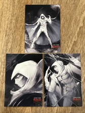 2023 Fleer Midnight Sons Ultra Shades Moon Knight 3 Card Set US-13 US-14 US-15