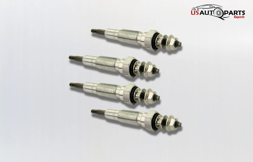 Bujías incandescentes nuevas (juego de 4) para Isuzu NPR GMC Chevrolet 4HE1 4,8 L 99-04 JAPÓN Foto 3 de 4