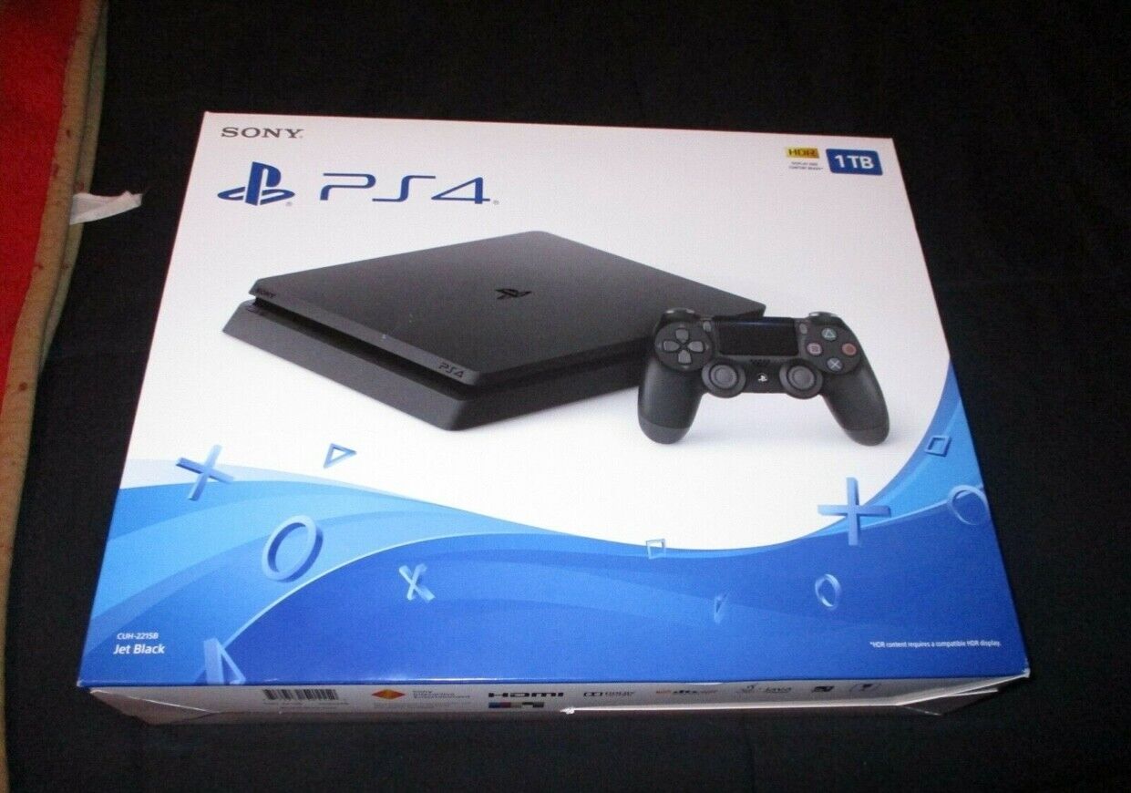 Tomhed ensom krokodille Sony PlayStation 4 Pro 1TB Console - Black for sale online | eBay