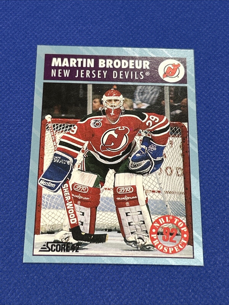 1992-93 Score Canadian #480 Martin Brodeur NJ Devils NHL Top