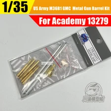 1/35 US Army M36B1 GMC Tank Metal Gun Barrels+Shells for Academy 13279