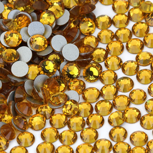 1440 Crystal Rhinestones Flatback Glass Beads for Crafts DIY Nail Art Decoration - Picture 28 of 43