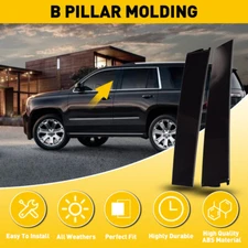 RH LH Door Applique B Pillar For Trim Chevy Tahoe GMC Yukon Suburban 2015-2020 A