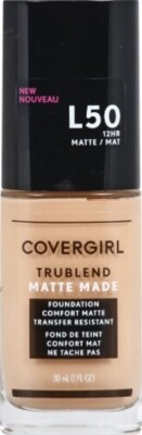 COVERGIRL trublend matte made foundation transfer resistant 