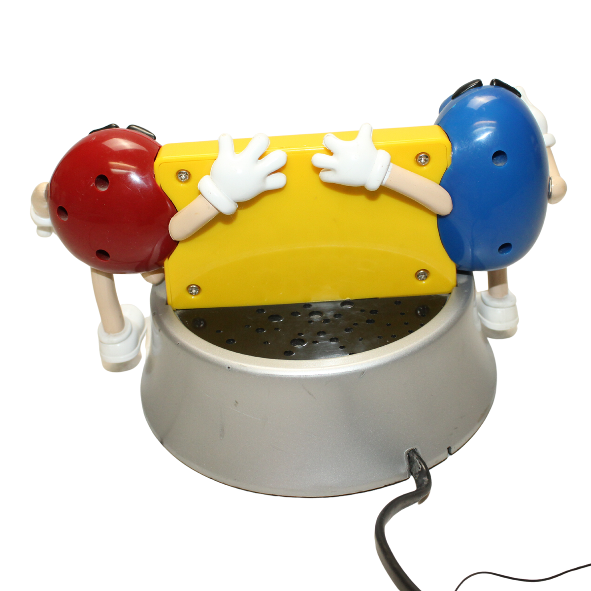 M&Ms Vintage Collectible AM/FM Digital Alarm Clock Radio Snooze