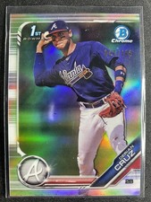 Cruz, Derian - 2019 Bowman Chrome Prospect - Refractor - 47/499