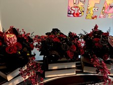 Three Stunning Wedding Centrepieces Gothic /Witchy Vibes Gothic Decorations