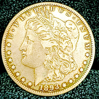 1893 S Morgan Dollar VF in Grade Key Date 100% Orig Fabulous Coin No Problems