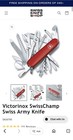 Victorinox SwissChamp Swiss Army Knife 16 Functions Multi Tool Red — photo 1
