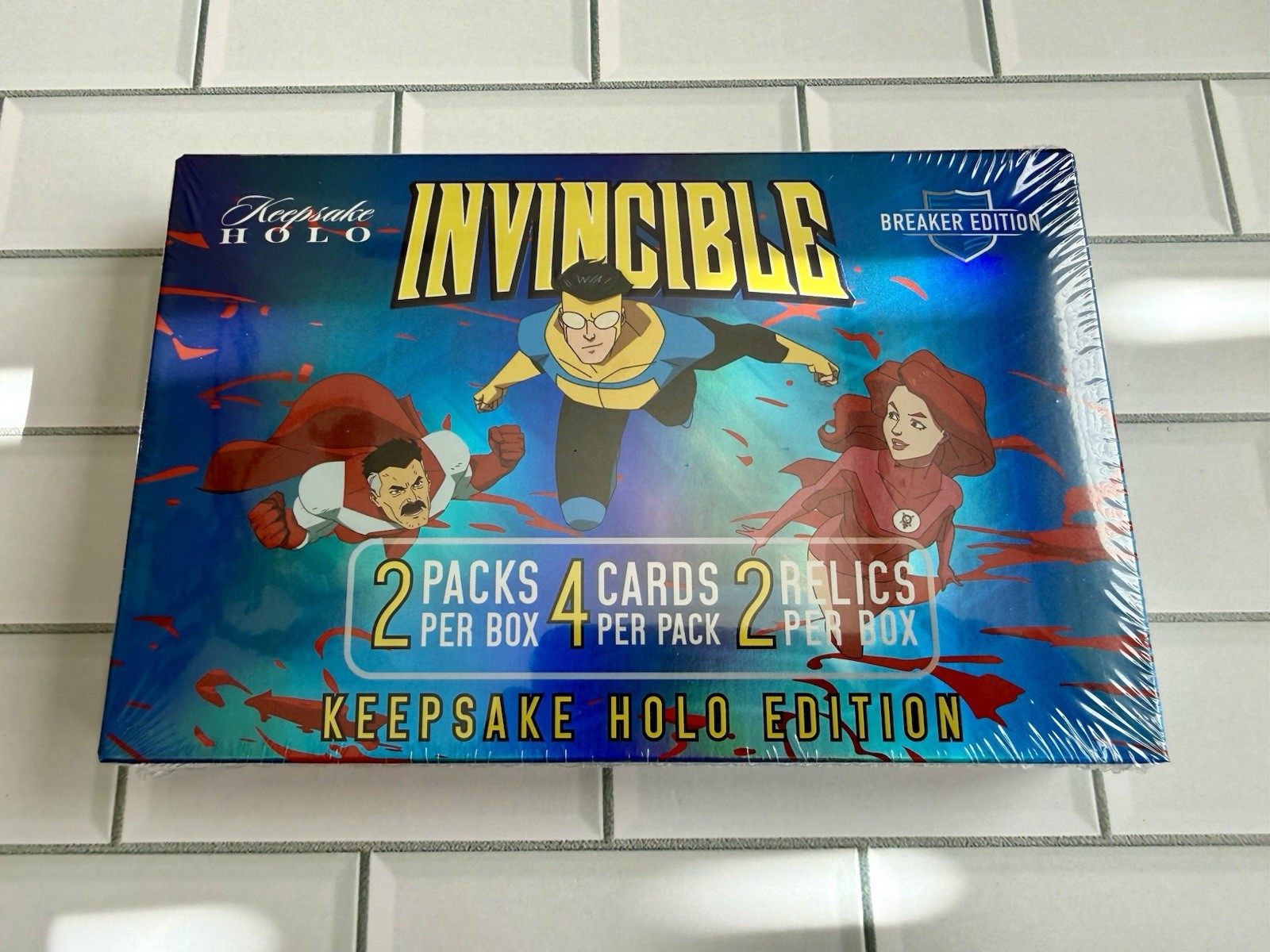 2025 Keepsake Invincible Season 1 Premiere Holo Breaker Edition Box 