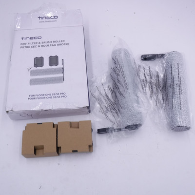 Tinco Dry Filter & Brush Roller Set For Flor One S5, S5 Pro Vacuum Cleaner