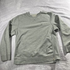 Burton Gray Crewneck Pullover Sweatshirt Men's Size XL Fall Outdoor Heavy Weight