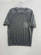 Vuori Shirt Adult Large Gray Tradewind Performance Tee Crew Neck Short Sleeve