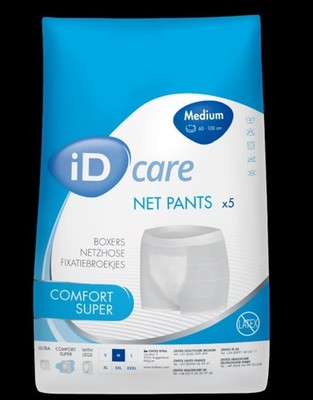 Premium Netzhose - iD Care Comfort Super Medium 5 Stück in einer Packung