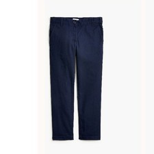 NWT Crewcuts Girls' Cotton Chino Pant Blue 12