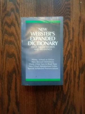 New Websters Expanded Dictionary 1992 Edition