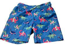 Cat  Jack: Boys Swim Shorts Fish Print, Size 4T