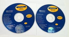 HP Pavilion Application Recovery Disk 1 &2 HP 5011-9424 5011-9423 Discs Only