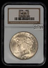 1926 $1 Silver Peace Dollar - Frosty Key Date Coin - NGC MS 65 - SKU-B5788