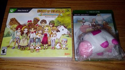 Lot of 2 NEW Story of Seasons Xbox Games: Friends Mineral Town + Wonderful Life