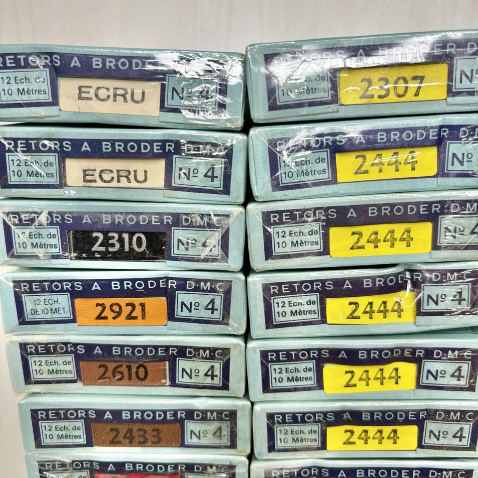 PICK 13 BOXES / NEW! DMC Retors a Broder Cotton Embroidery Thread No. 4 / *READ* - Image 4 of 4