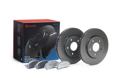 Bremsensatz Scheibenbremse BEYOND LINE - EV BREMBO KT 08 018 für NISSAN LEAF ZE1
