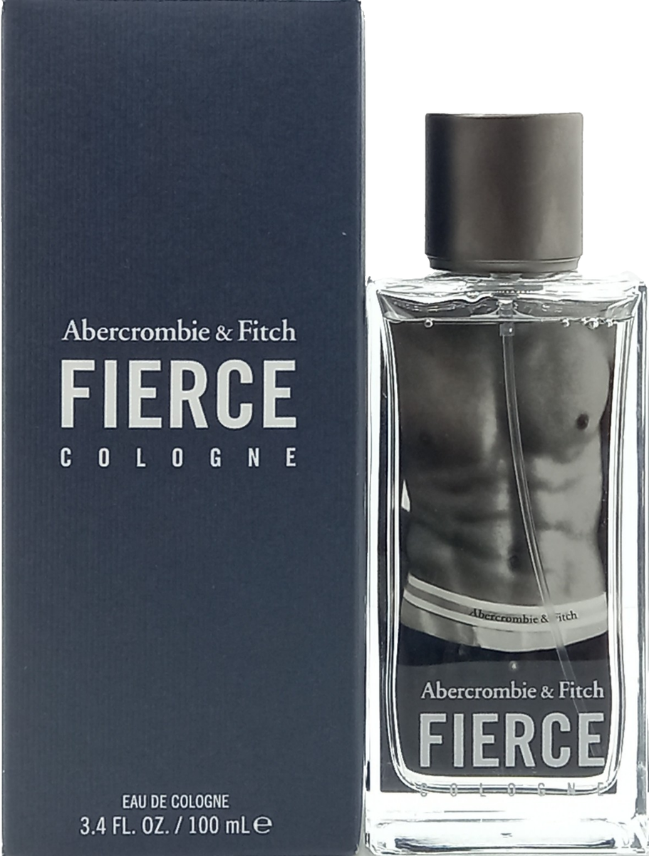ABERCROMBIE & FITCH FIERCE Eau De Cologne Spray MEN 3.4 Oz / 100