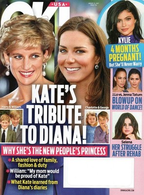 OK Aug. 21 2017 Princess Diana Kate Kylie Jenner Selena Gomez Jada Pinkett Smith