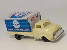 Vintage 1960s KLM Royal Dutch Air Lines Tin Toy Truck Japan