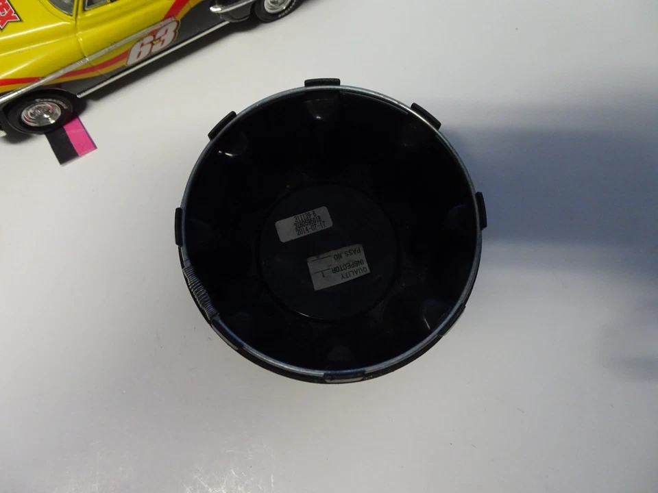 Tapa central de rueda personalizada gruesa negra STI HD ALLOY # 311139, S1101-02 Foto 3 de 3