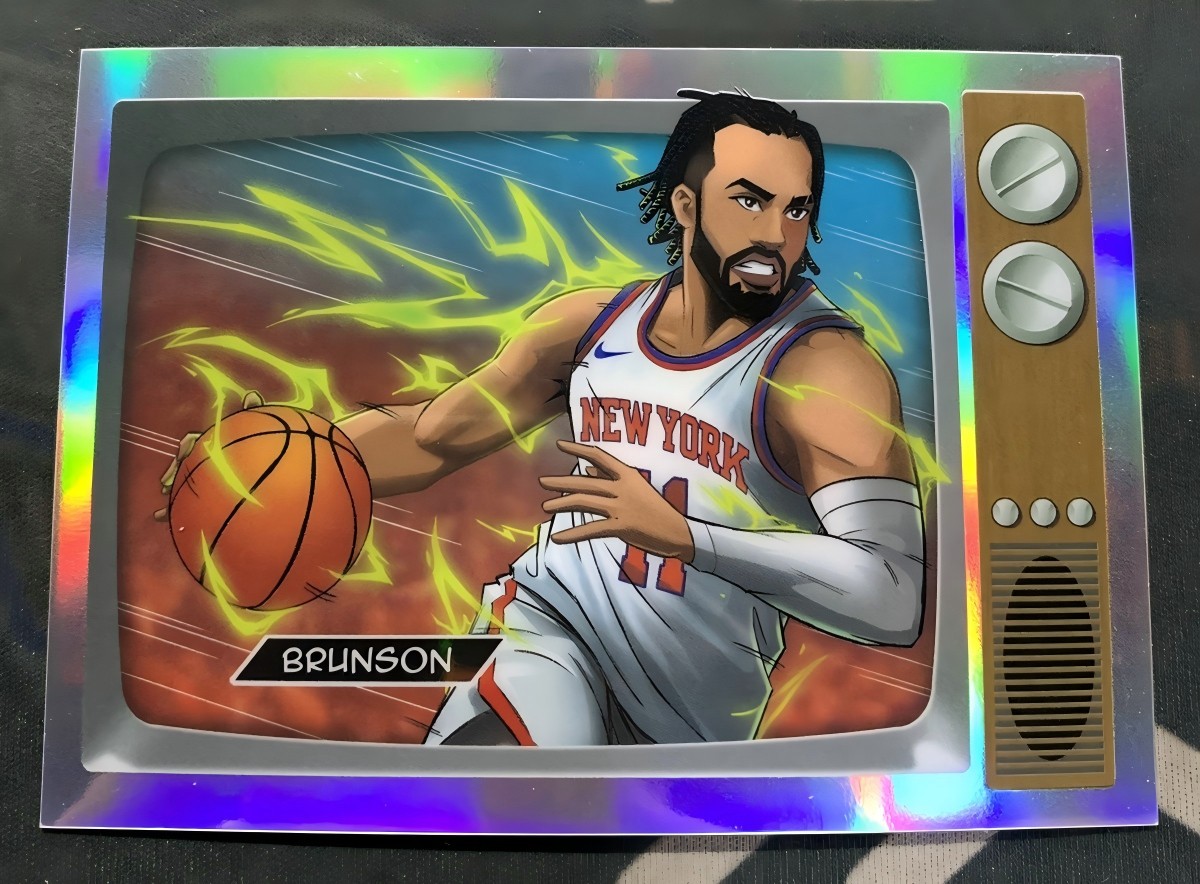 2025 Topps Bowman Chrome Basketball Jalen Brunson #NBA-A2 NBA Anime Case Hit SSP