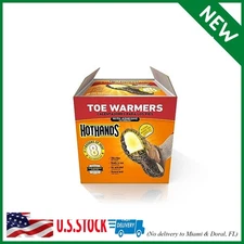 20 Pair HotHands Toe Warmers - Long Lasting, Odorless, Air Activated - Up to 8 H