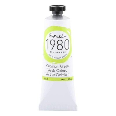 Gamblin 1980 Oil Cadmium Green 37Ml Office Product