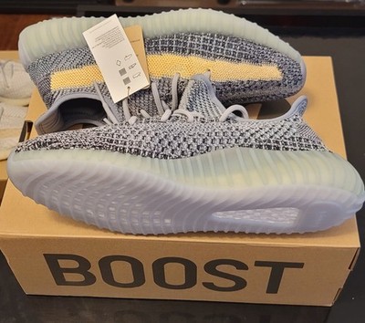 Brand New Adidas Yeezy Boost 350 V2 Ash Blue Mens Size 9.5 DS