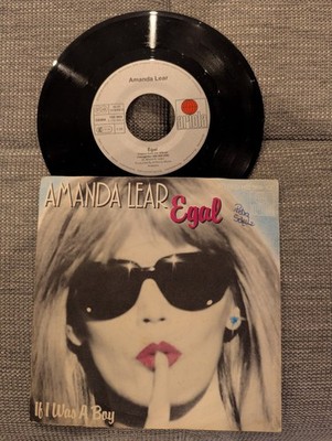 Amanda Lear -Egal / If I Was A Boy   D-1981    Ariola 102 969-100