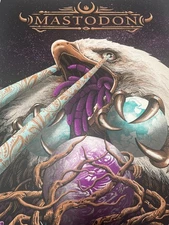 Mastodon Concert Poster Las Vegas 2019 Silkscreen Print by Neal Williams 100/135