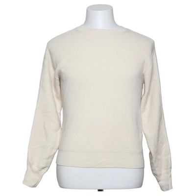 Closed, Strickpullover, Größe: M, Beige, Kaschmir/Wolle, Streifen #ETQ