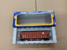 EXACTRAIL EVOLUTION HO SCALE COVERED HOPPER CAR WAGON BNSF BROWN 3 BAY PLATINUM!