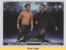 2023 AEW All Elite Wrestling Clear Cut Darius Martin Dante Patch Tag READ 0nr3